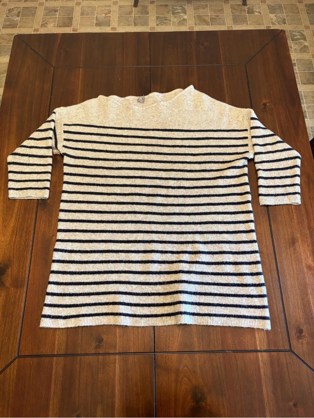 ASOS Striped Long Sweater